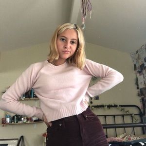 Brandy Melville pink sweater